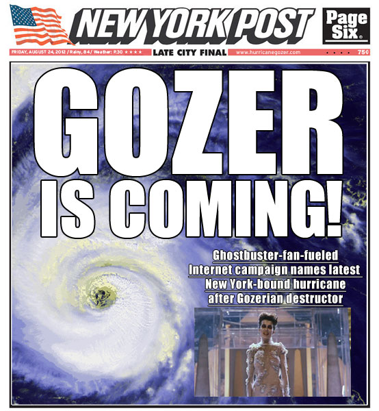 Gozer is coming!